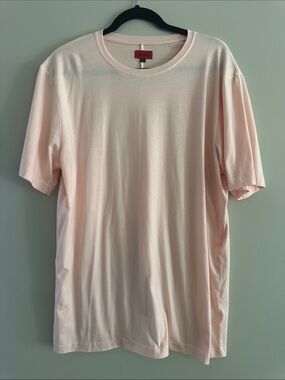 Killion Light Pink Short-Sleeve Crewneck T-Shirt